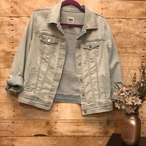 Light wash Old Navy jean jacket